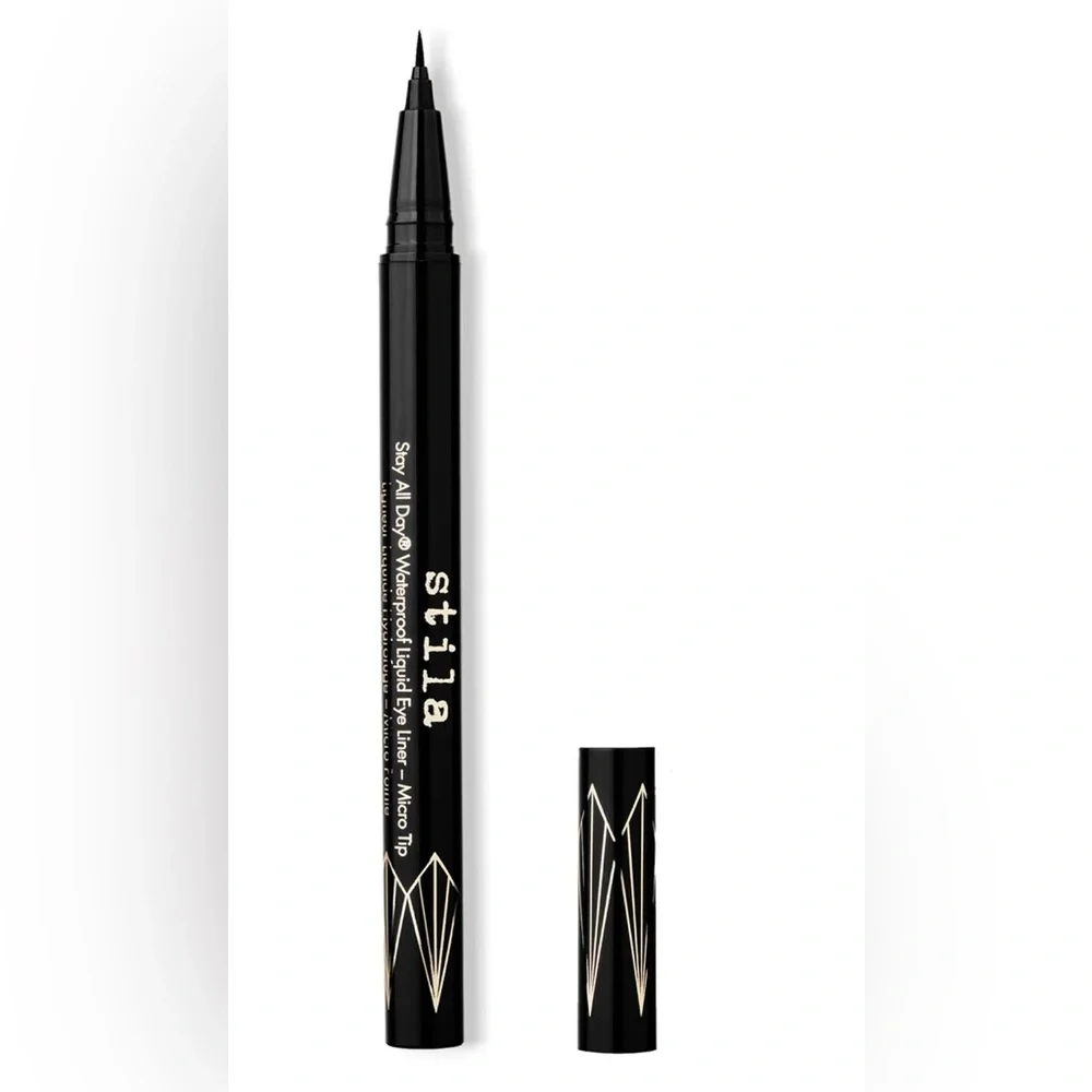 Stila Stay All Day Waterproof Micro Tip Eyeliner Intense Black NEW